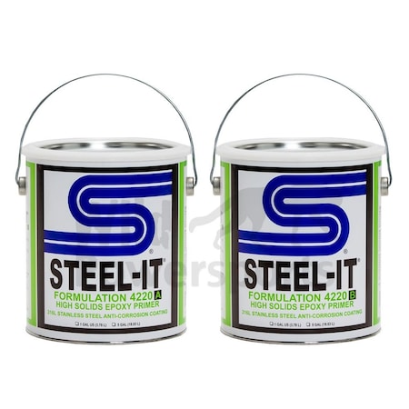 STEEL-IT Steel-It LVOC (High-Solids) Epoxy Primer (2 Gallon Kit) 4220G